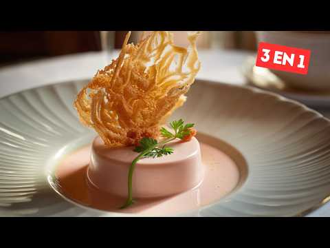 Cigalas en 3 Formas: Vichyssoise, Pannacotta y Dumpling – Alta Cocina en Casa