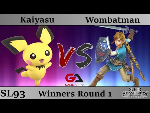 SmashLAN'd 93 - Winners Round 1: Kaiyasu (Inkling) vs Wombatman (Link)