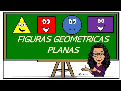 Figuras geometricas planas sus lados y vertices para niños.