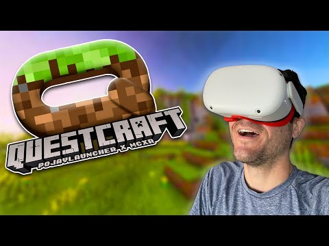 How to play MINECRAFT in VR on QUEST - No PC!