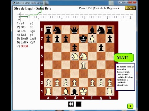 MAT u 7 POTEZA!!!! (Legalov mat)