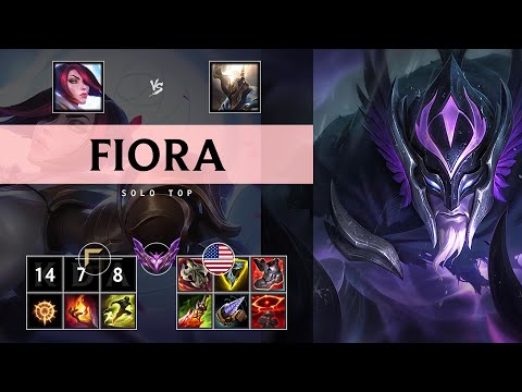 Fiora Top vs Pantheon: Dominating - NA Master Patch 25.S1.1