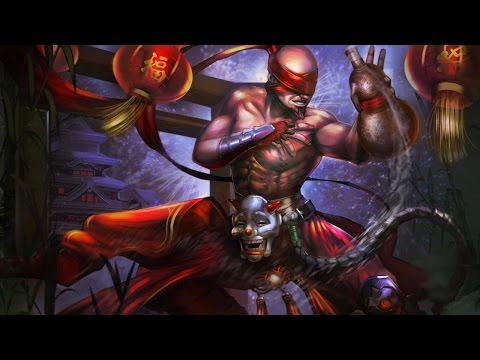 LOL Season 6 Gripex Play Lee Sin Jungle vs Fiddlesticks Challenger Ranked Gameplay