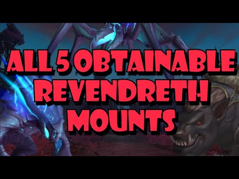 All 5 Obtainable Revendreth Mounts