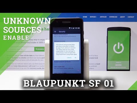 How to Allow App Installation in BLAUPUNKT SF 01 - Enable Unknown Sources