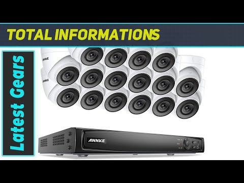 ANNKE H500 16CH 4K PoE Home Security Camera System with Color Night Vision