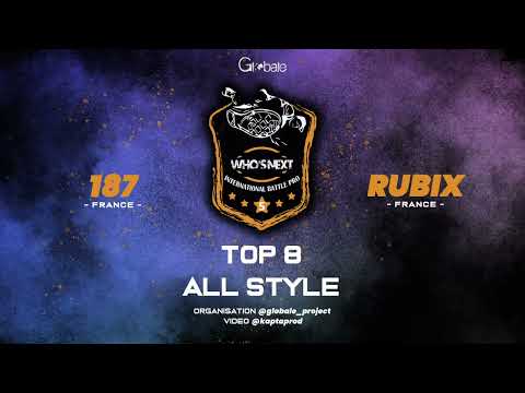 TOP 8 ALL STYLE - 187 vs RUBIX - WIN 2023