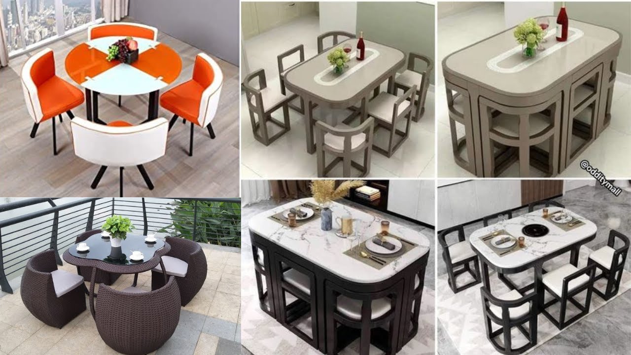 amazing space saving dining table | transforming table space saver | #spacesavingfurniture #dining