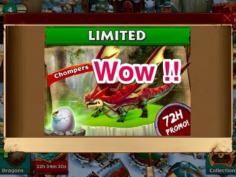 Dragons Rise of Berk - Chompers Dragon Search