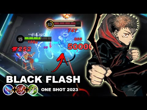 YIN THE BLACK FLASH IS HERE | YIN ONE SHOT BUILD 2023 | MLBB