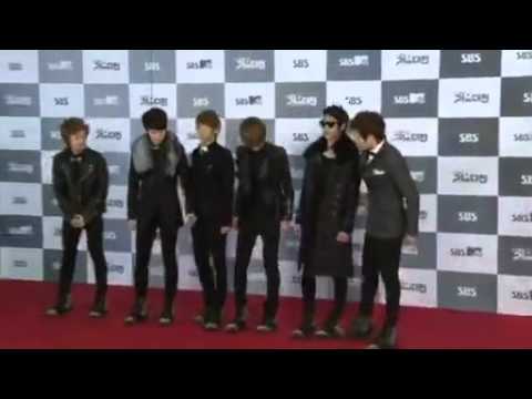 111129 BoyFriend 歌謠大戰 紅地毯