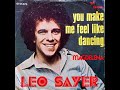 Leo Sayer - You Make Me feel Like Dancing (HD/Lyrics)