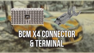 Saturn Sky BCM X4 Connector & Terminal Replacement