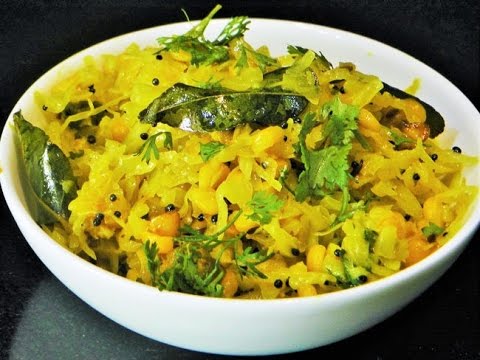 Kobichi Bhaji Cabbage Masala by madhurasrecipe Video