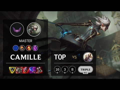 Camille Top vs Kayle - EUW Master Patch 12.2