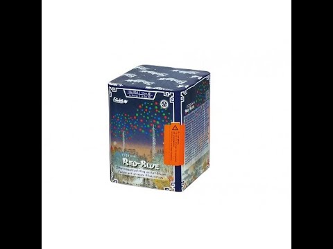 Ganzjahresfeuerwerksladen Köpenick Funke Red-Blue 16 Schuss 2633-FC20-16-4 www.pyrothron.com
