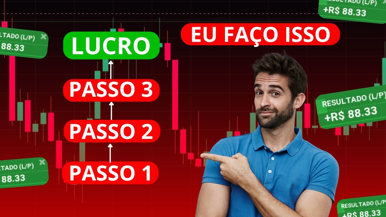 EU USO ESSE PASSO A PASSO PARA LUCRAR EM OPÇÕES BINÁRIAS