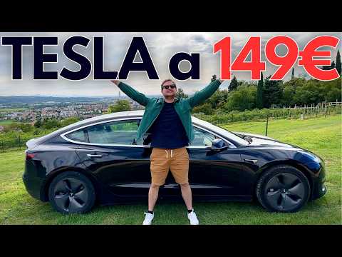 Come ho COMPRATO una TESLA da 149€/mese (a 26 anni)