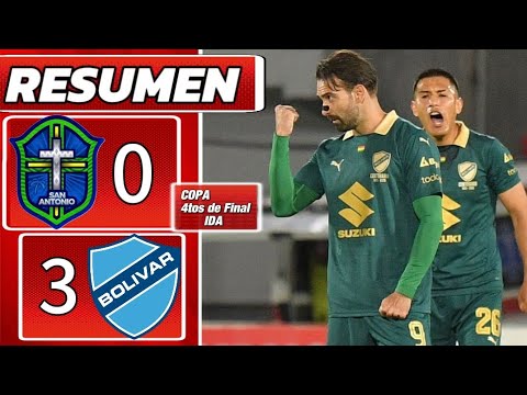 GOLEADA DE LA ACADÉMIA EN COCHABAMBA 🔥 / COPA - 4tos de Final - IDA  #divisiónprofesional 
