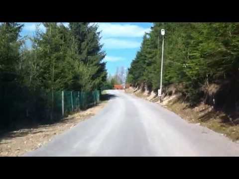 Urcare la Pensiunea BACIU Toplita pe drumul de acces