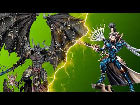 Prince of Chaos vs The Drukhari Snake : Warhammer 40k Battle Report | Skaredcast