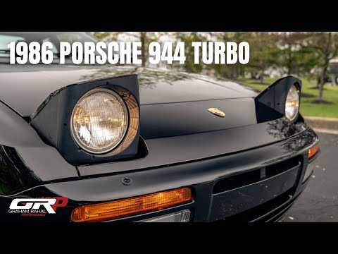 1986 Porsche 944 Turbo - Driving