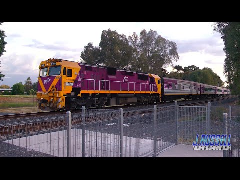 Railway Action at Wangaratta, Victoria, Australia - 5-1-2022