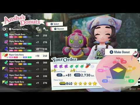 How to make the Bad Dreams Cruller Donut in Pokémon Legends Z-A Mega Dimensions