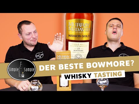 Bowmore 23 Jahre Whisky Tasting - Simple Sample