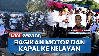 Program Agro Maritim, Gubernur Gorontalo Gusnar Ismail Bagikan 97 Motor dan 5 Kapal ke Nelayan