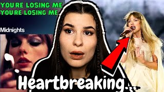 Taylor Swift - You’re Losing Me | REACTION ~that line omg