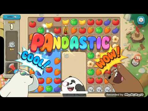 We Bare Bears Match3 Repairs Level 77-78 Fail (Incomplete)