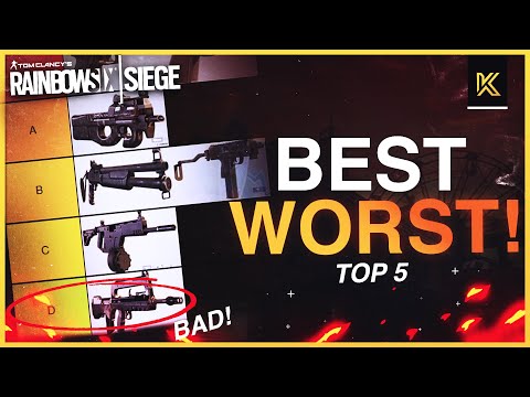 THE BEST Rainbow Six Siege Weapon TIER LIST 2020! (TOP 10) shadow legacy