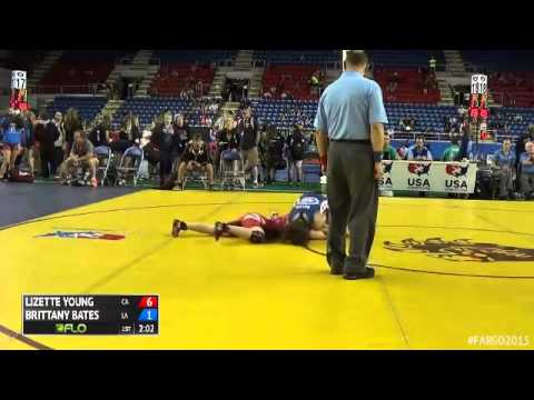 117 Cons. Round 5 - Brittany Bates (Louisiana) vs. Lizette Young (California)