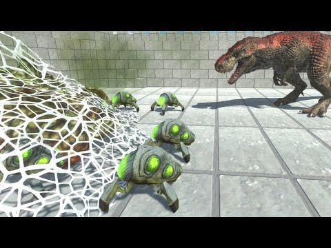 NEW UPDATE Xenoverm vs ALL UNITS in Brick Castle Animal Revolt Battle Simulator
