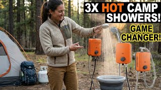 5 Best Portable Hot Water Shower for Camping In 2026! Don't Miss
