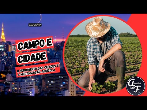 As diferenças entre campo e cidade (GEOGRAFIA)
