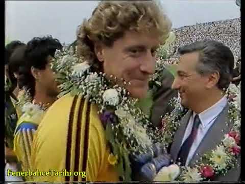 Fenerbahçe Stadı'nda 1989 Şampiyonluk Kutlaması