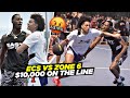 YouTubers Vs TikTokers Got PHYSICAL W 10K On The Line Ballislife East Coast Squad Vs Zone 6