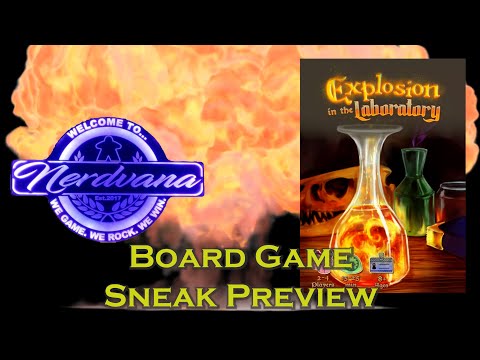 Explosion in the Laboratory Preview - Legends of Nerdvana