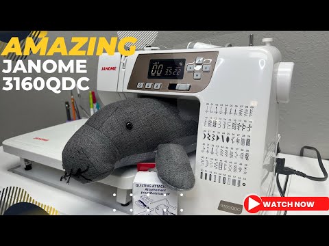 Janome 3160 QDC! BEST BEGINNER SEWING MACHINE?