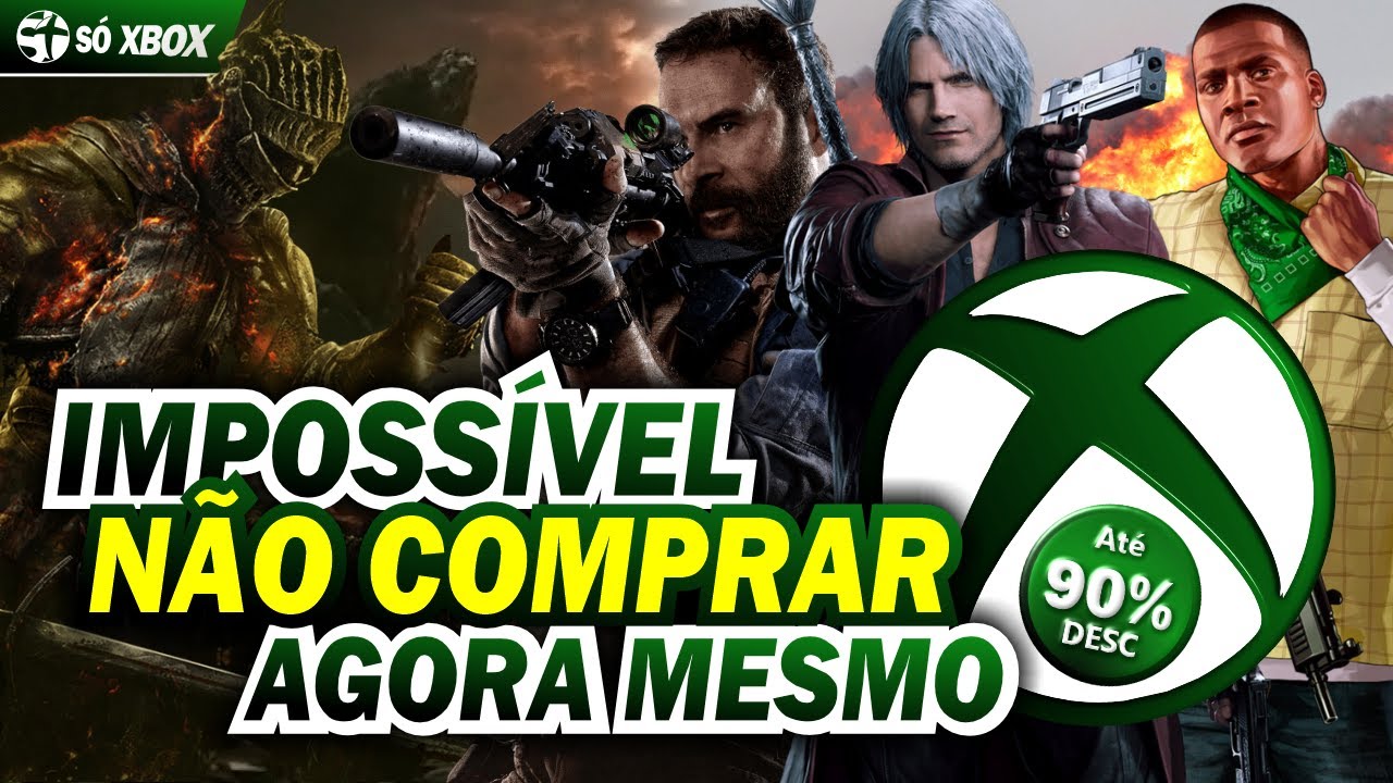 IMPERDÍVEL! SALDÃO com OFERTAS SENSACIONAIS no XBOX acaba de LIBERAR!