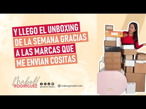 Y llego el unboxing de la semana 😍.. Gracias a las marcas que me envian cositas 📦🙏🏼📦 . . .