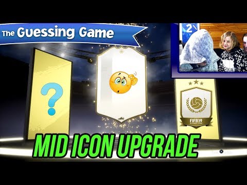 MID ICON UPGRADE FIFA 19! Quessing game gone wrong 😂