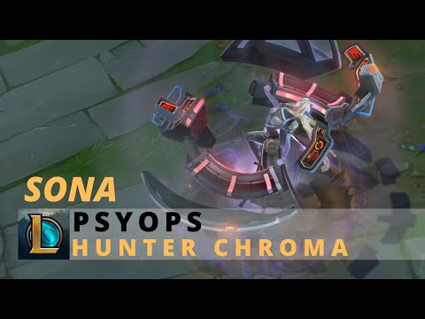 PsyOps Sona Hunter Chroma - League Of Legends