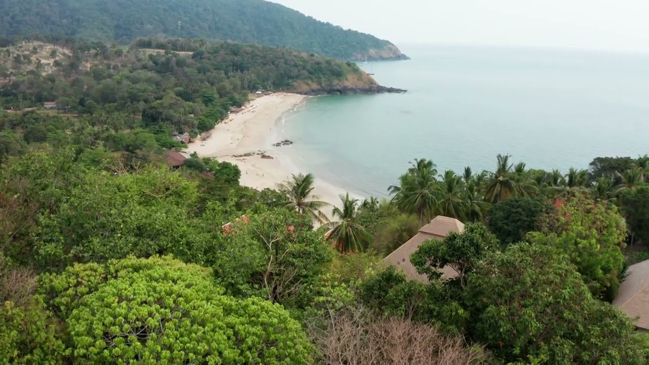 View over Klong Jark from Plot B
