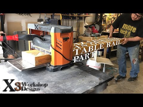 X3WD - Making an Outside Table Rail part 1