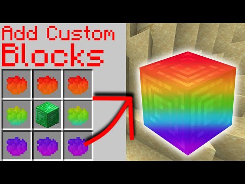 How to Add Custom Blocks in Minecraft 1.21.4 to 1.21.10