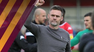 Bradford City 2 1 Carlisle United Graham Alexander Post Match