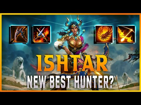 COULD ISHTAR BE A TOP TIER HUNTER? - Smite Ishtar ADC